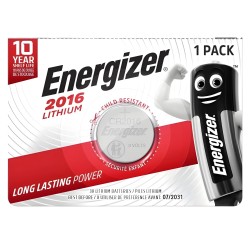 Energizer Kartella Elem 3V - CR2016 gombelem