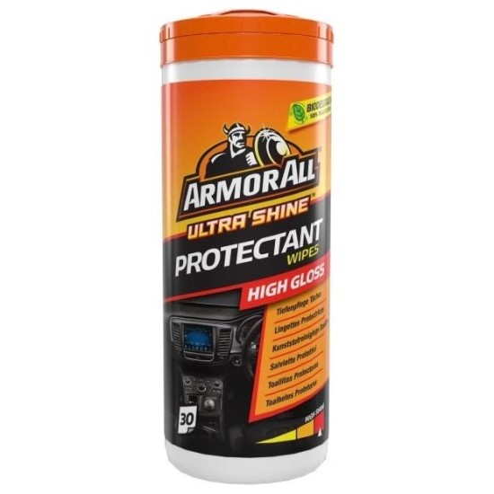 Műszerfal ápoló kendő fényes hatás dobozos 30db - ArmorAll Műszerfal ápoló kendő fényes hatás dobozos 30db - ArmorAll