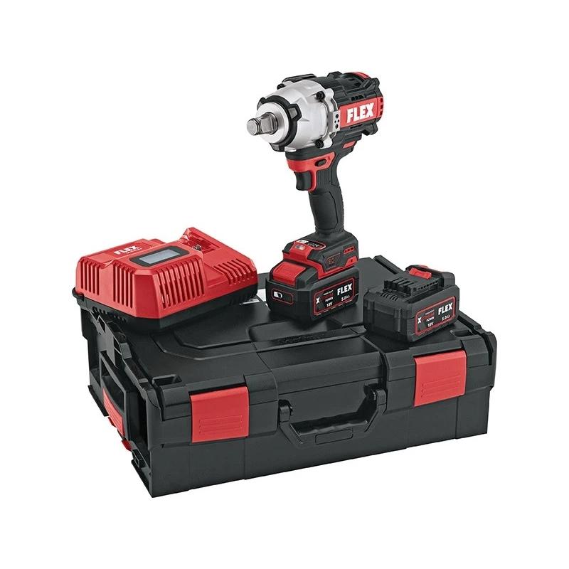 Ütvecsavarozó, akkus 18V 2100 Nm 3/4'' 2db 5 Ah +koffer (IW 3/4'' 18.0-EC/5Ah Set)