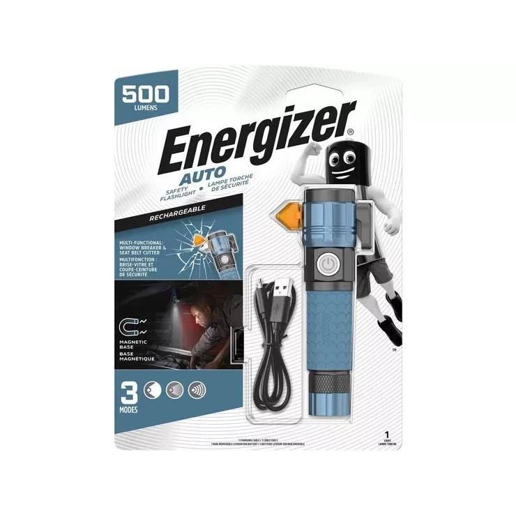 Elemlámpa LED  1 CREE Autós Biztonsági Újratölthető Energizer