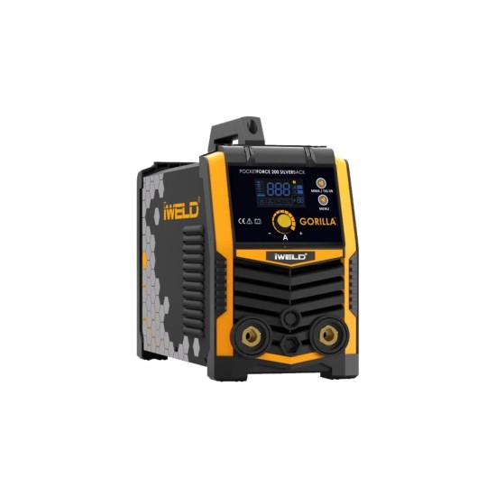 Hegesztő inverter Gorilla Pocketforce 200 Silverback Hegesztő inverter Gorilla Pocketforce 200 Silverback