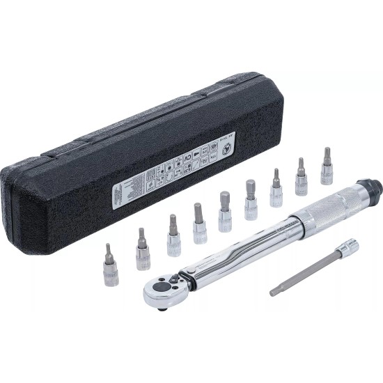 Nyomatékkulcs   2-24 Nm 1/4'' 11 db-os készlet -  BGS Do it Yourself