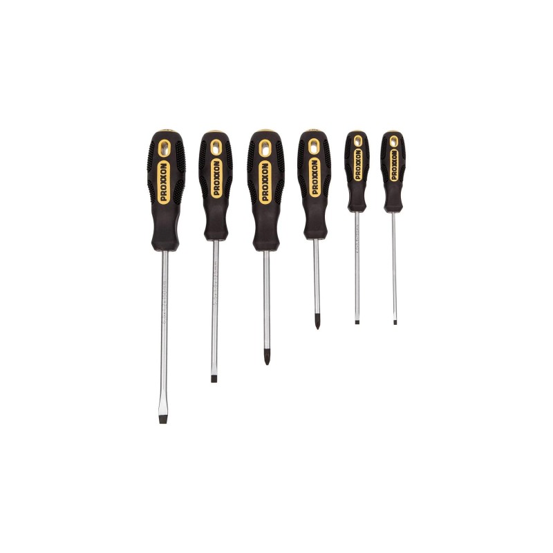 Csavarhúzó készlet 6 részes - lapos-csillag - Proxxon