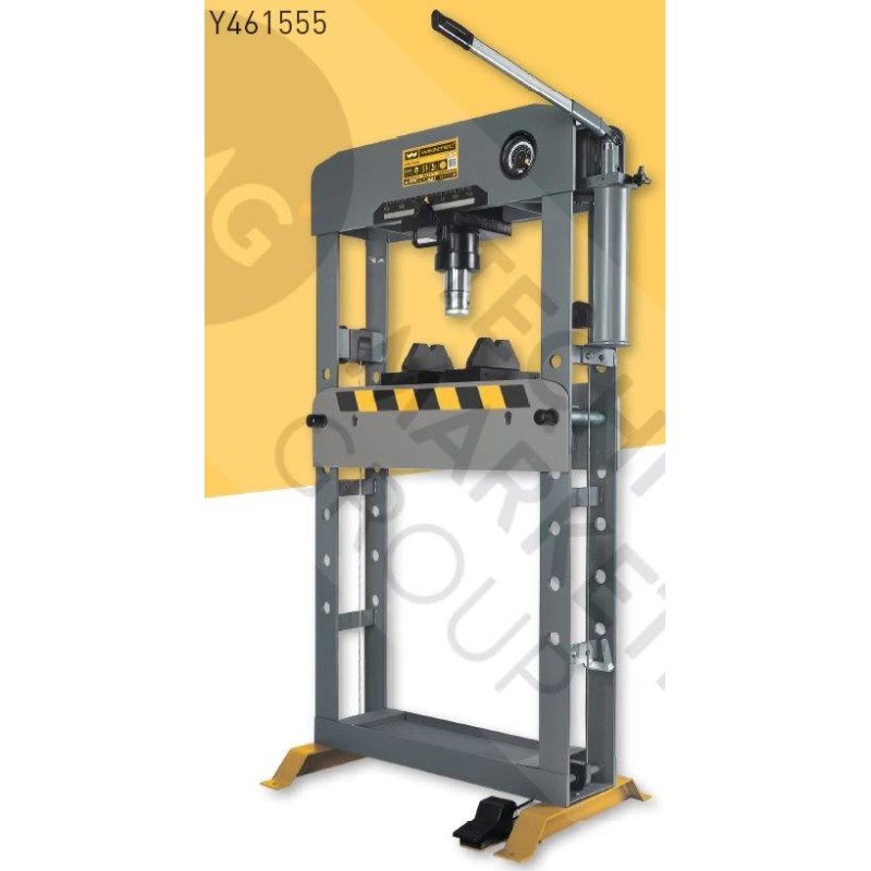 Prés 50 t hidraulikus - kézi 2 sebességes + Lábpedál - Winntec Prés 50 t hidraulikus - kézi 2 sebességes + Lábpedál - Winntec