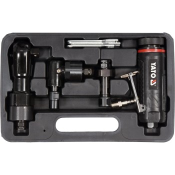 Levegős egyenes csiszológép és racsniskulcs készlet - Yato