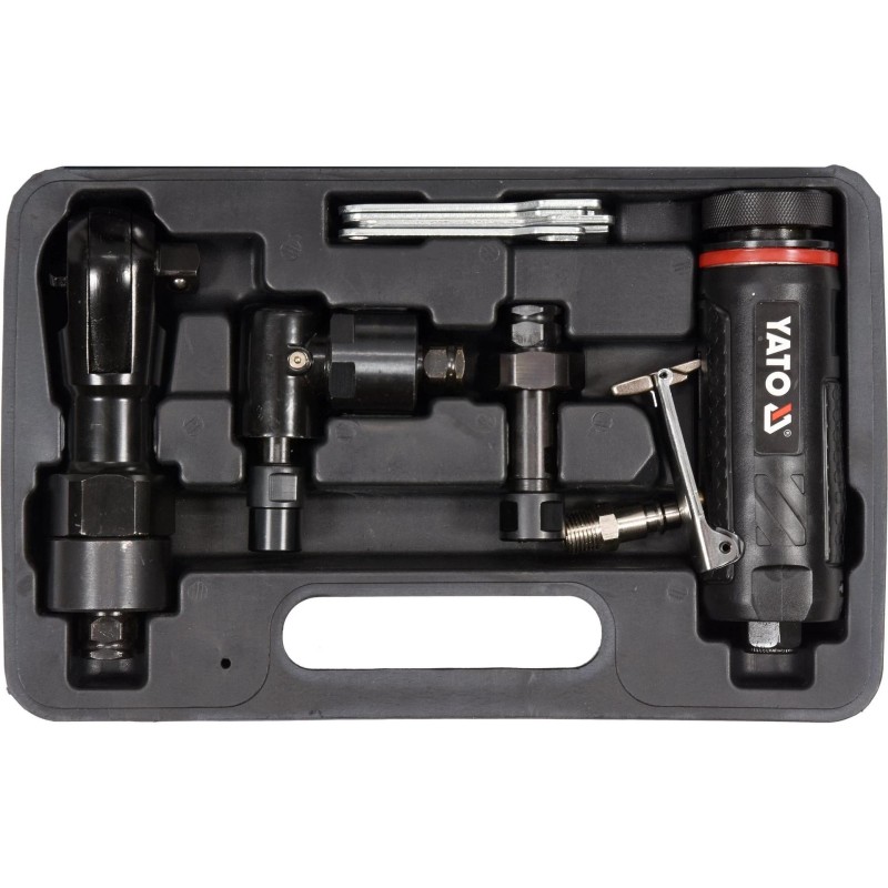 Levegős egyenes csiszológép és racsniskulcs készlet - Yato Levegős egyenes csiszológép és racsniskulcs készlet - Yato