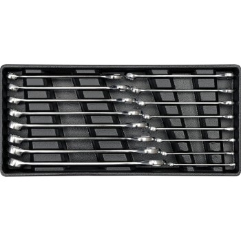 Csillag-villáskulcs készlet 16 db-os 6-21 mm tálcás - Yato Csillag-villáskulcs készlet 16 db-os 6-21 mm tálcás - Yato