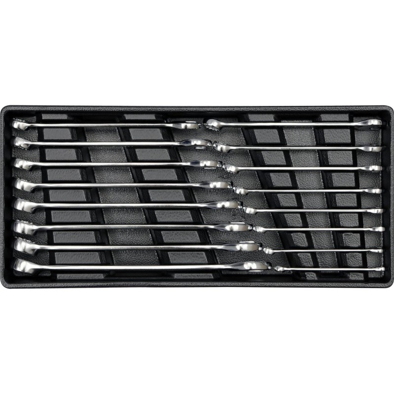 Csillag-villáskulcs készlet 16 db-os 6-21 mm tálcás - Yato Csillag-villáskulcs készlet 16 db-os 6-21 mm tálcás - Yato