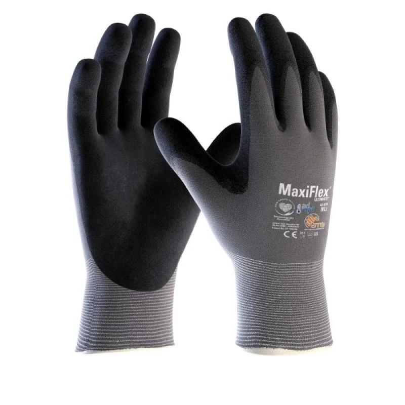 Kesztyű - szerelőkesztyű - ATG MaxiFlex Ultimate 10 / XL (42-874/XL)