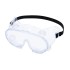 Védőszemüveg - víztiszta, teljesen zárt, gumi pánttal indirekt vent.