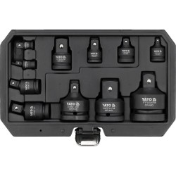 Adapter készlet 1/4''-3/8''-1/2''-3/4''-1''  11 db-os készlet- gépi - Yato