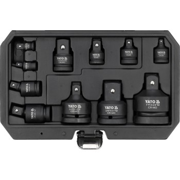 Adapter készlet 1/4''-3/8''-1/2''-3/4''-1''  11 db-os készlet- gépi - Yato