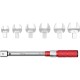 Nyomatékkulcs  10-100 Nm - Cserélhető fej 1/2''/14x18mm Villás:17-29 mm