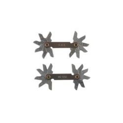 Menetfésű Metrikus 0.5 - 1.75 mm 10 részes + SAE 12-40 12 részes 2 DB Menetfésű Metrikus 0.5 - 1.75 mm 10 részes + SAE 12-40 12 részes 2 DB