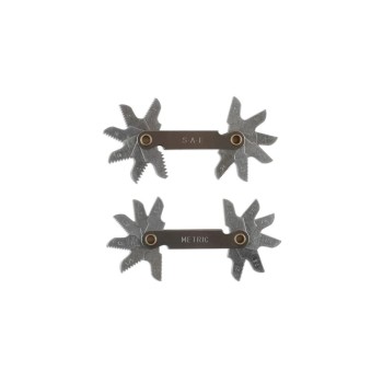 Menetfésű Metrikus 0.5 - 1.75 mm 10 részes + SAE 12-40 12 részes 2 DB