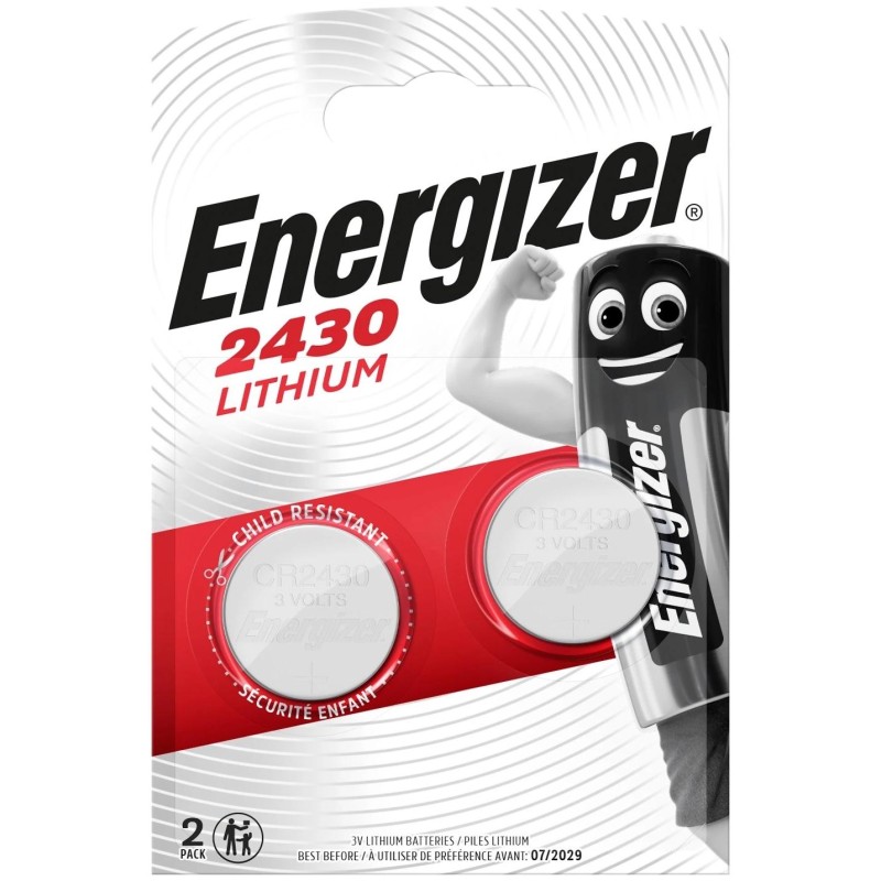 Elem 3V - CR2430 gombelem - 1 db - Li Energizer