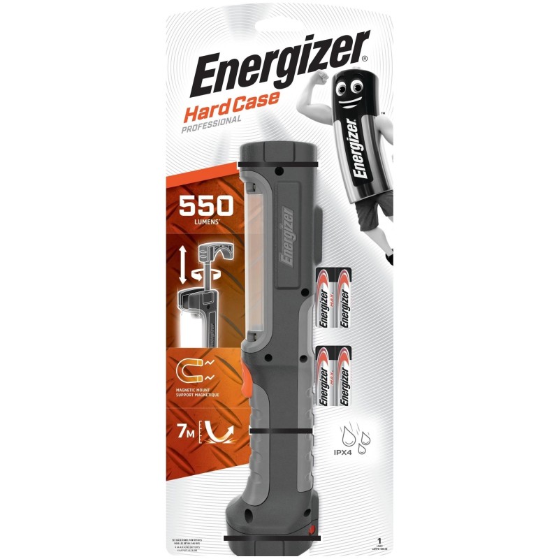 Elemlámpa Energizer HardCase Work + 4xAA