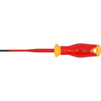 Csavarhúzó szigetelt lapos 3,5x100 mm VDE 1000V - Slim - Yato