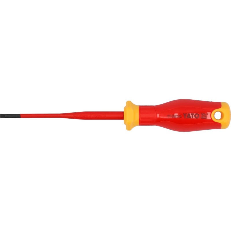 Csavarhúzó szigetelt lapos 3,5x100 mm VDE 1000V - Slim - Yato