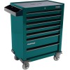Szerszámos kocsi gyári-felszerelt 321 db-os 7 fiók CUSTOM S. ZÖLD -