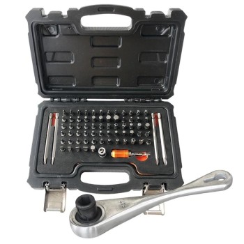 Csavarhúzó bit készlet 71 db-os + Ajándék racsnis kulcs - SP Tools