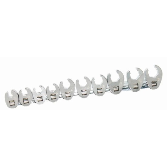 SP Tools SP20574 villáskulcs adapter készlet 3/8 colos 10-19 mm Crowfoot SP Tools SP20574 villáskulcs adapter készlet 3/8 colos 10-19 mm Crowfoot
