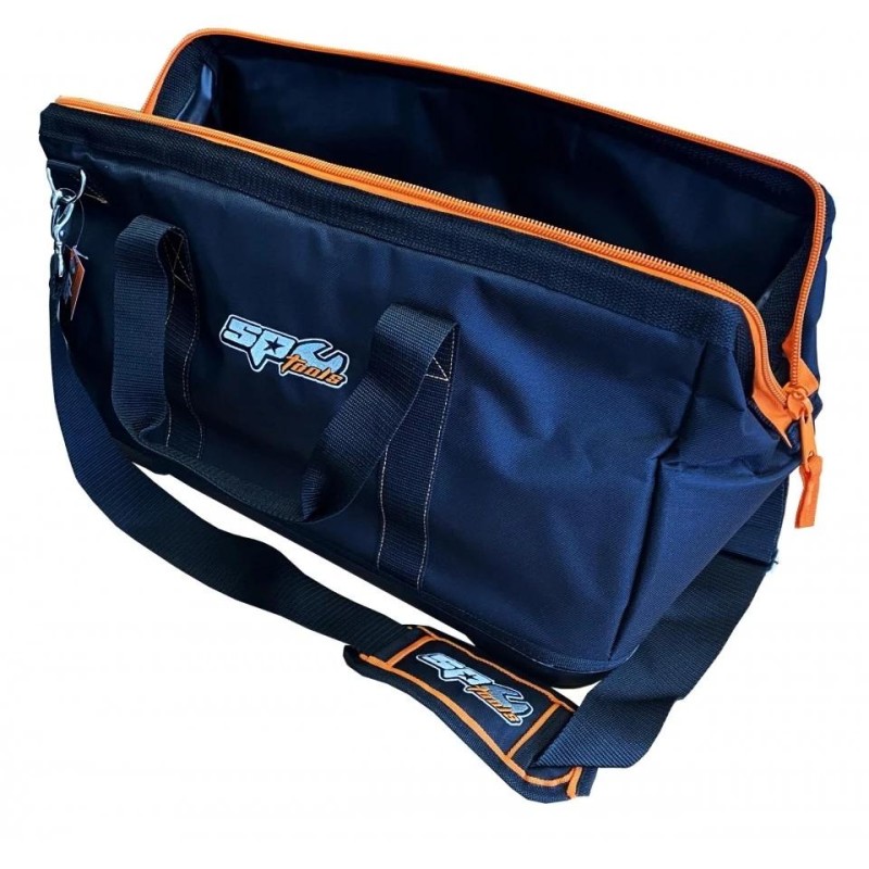 Szerszámos táska, szövet, masszív kialakítás 550x265x280 mm - SP Tools Szerszámos táska, szövet, masszív kialakítás 550x265x280 mm - SP Tools