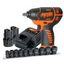 Ütvecsavarozó, akkus 12V  105 Nm 3/8'' 2db 2,5Ah + dugó klt- SP Tools
