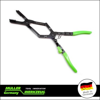 Bilincsfogó vízcső bilincsekhez - 440mm Duplacsukló egyenes Müller