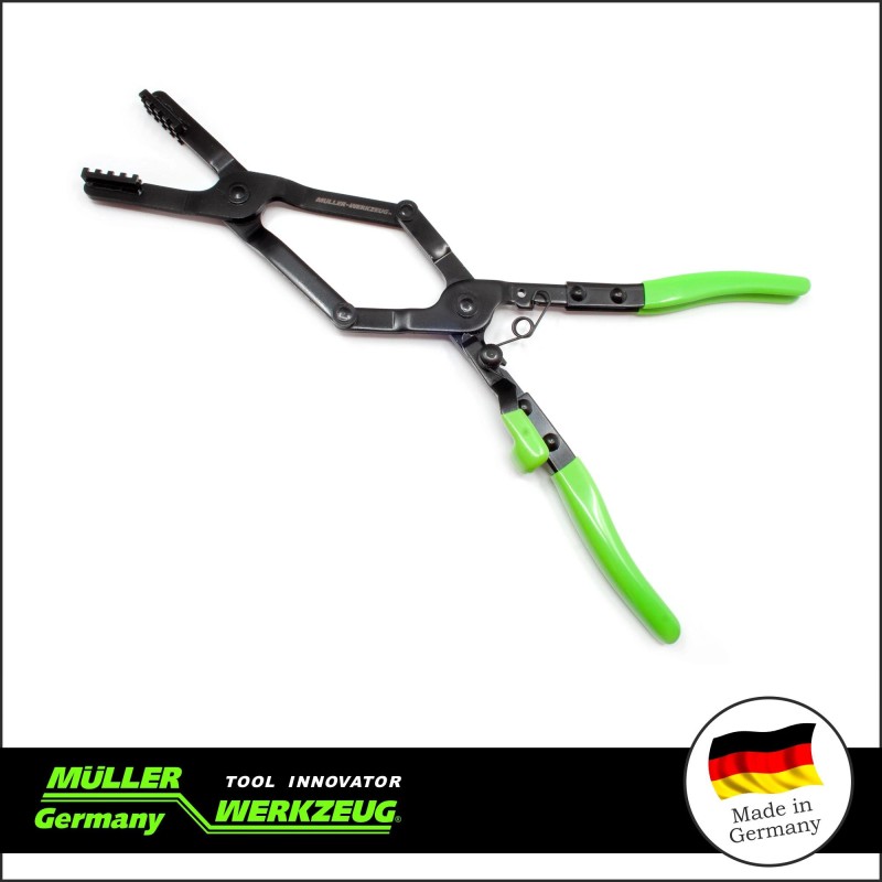 Bilincsfogó vízcső bilincsekhez - 440mm Duplacsukló egyenes Müller