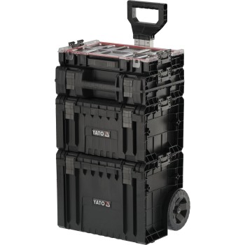 Szerszámos láda gurulós szett - 4 részes - Yato