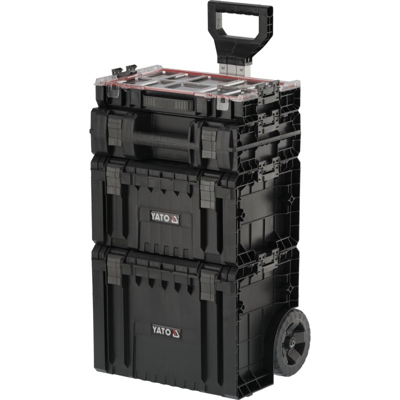 Szerszámos láda gurulós szett - 4 részes - Yato