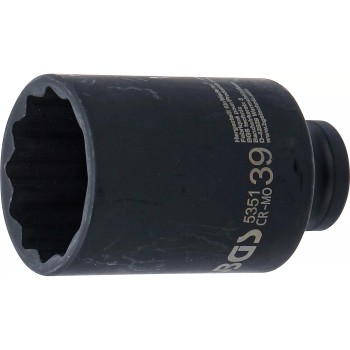 Légkulcsfej 1/2'' 12 l.h. 39-es BGS