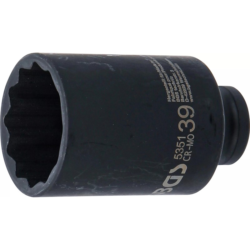 Légkulcsfej 1/2'' 12 l.h. 39-es BGS Légkulcsfej 1/2'' 12 l.h. 39-es BGS