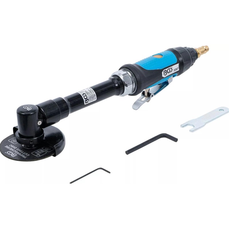 Levegős sarokcsiszoló  75 mm 18000 Rpm hosszú nyakú - BGS