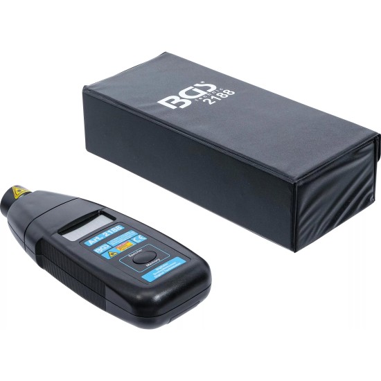 BGS-2188 digitális fordulatszámmérő fotoelektronikai mérés 5-99999 ford/perc BGS-2188 digitális fordulatszámmérő fotoelektronikai mérés 5-99999 ford/perc