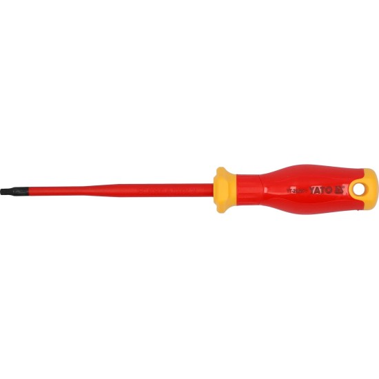 Csavarhúzó VDE 1000 V szigetelt Torx 20 x 125 mm - Slim - Yato Csavarhúzó VDE 1000 V szigetelt Torx 20 x 125 mm - Slim - Yato