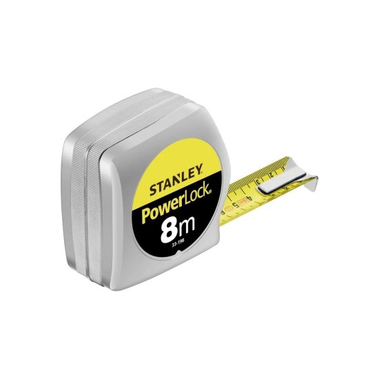 Mérőszalag 8 m x 25 mm Powerlock - Stanley Mérőszalag 8 m x 25 mm Powerlock - Stanley