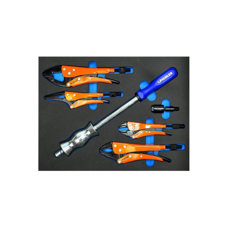 Fogó patent, csúszókalapács készlet - Pichler