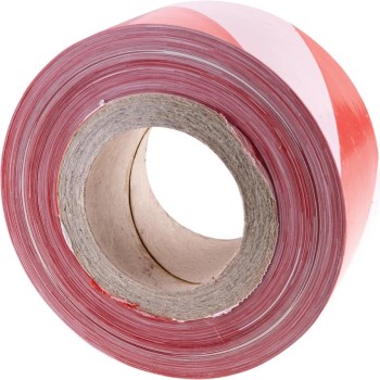 Kordonszalag piros-fehér 75 mm x 500 m (AVN-964-3750K)