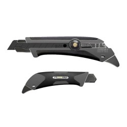 Vágókés OLFA 18 mm törh.penge, csavaros rögz. - fémfüles XD (L-5/GRY)