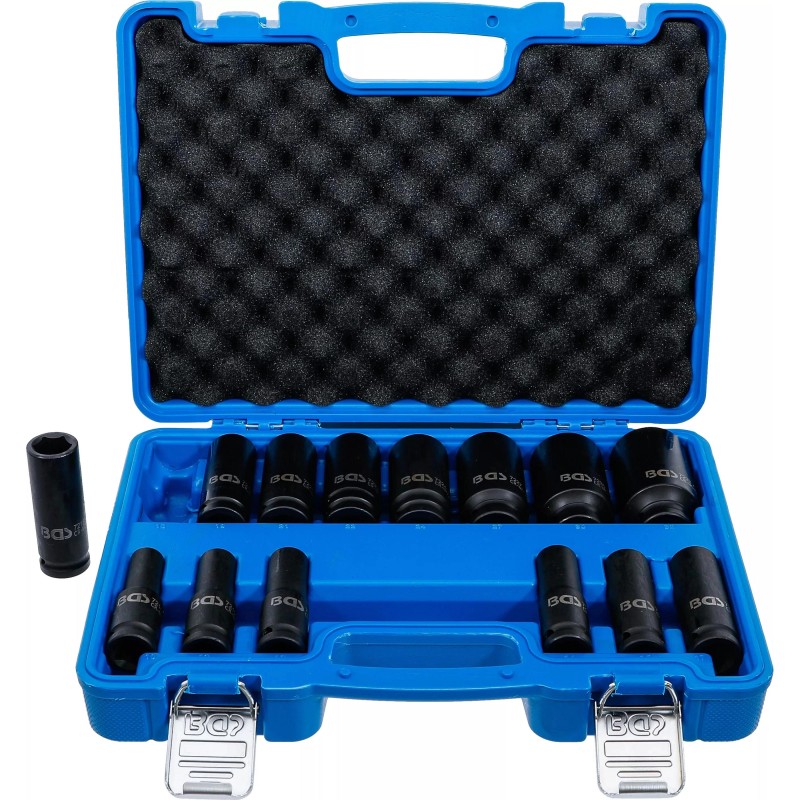 Légkulcsfej készlet 1/2'' 14 db 10-32 mm metrikus hosszú BGS