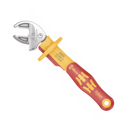 Állítható kulcs 155 mm, önbeálló 10-13 mm VDE 6004 Joker S - Wera Állítható kulcs 155 mm, önbeálló 10-13 mm VDE 6004 Joker S - Wera