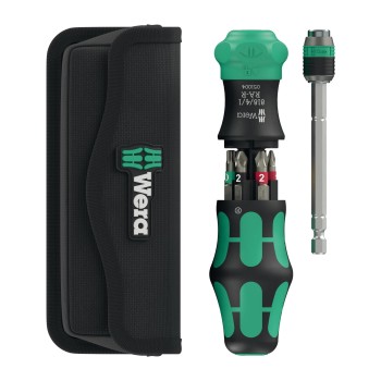 Csavarhúzó, bit tartós, racsnis 1/4'' Kraftform 20 RA-R - Wera