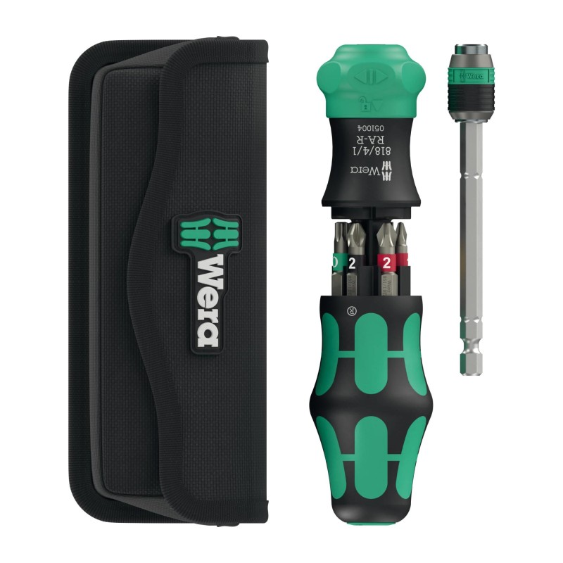 Csavarhúzó, bit tartós, racsnis 1/4'' Kraftform 20 RA-R - Wera