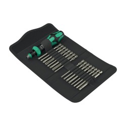 Csavarhúzó készlet 17 részes, 1/4'' cserepengékkel 60 RA-R 1 - Wera