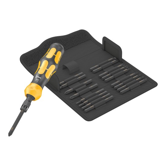 Ütve csavarozó készlet 19 db-os - Kraftform 900 Set 1 - Wera