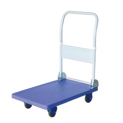 Kézikocsi 300 kg terhelhetőségű - MŰANYAG platóval - összecsukható