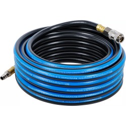 Levegőtömlő szerelt 10 méter 8 mm / 14 mm - KÉK - BGS