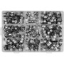 Tömlőszorító bilincs készlet klikk-rendszerű 5.8-21.2 mm